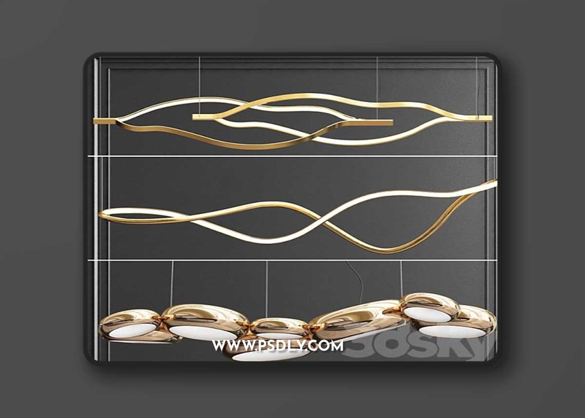 Collection of minimalist lightings