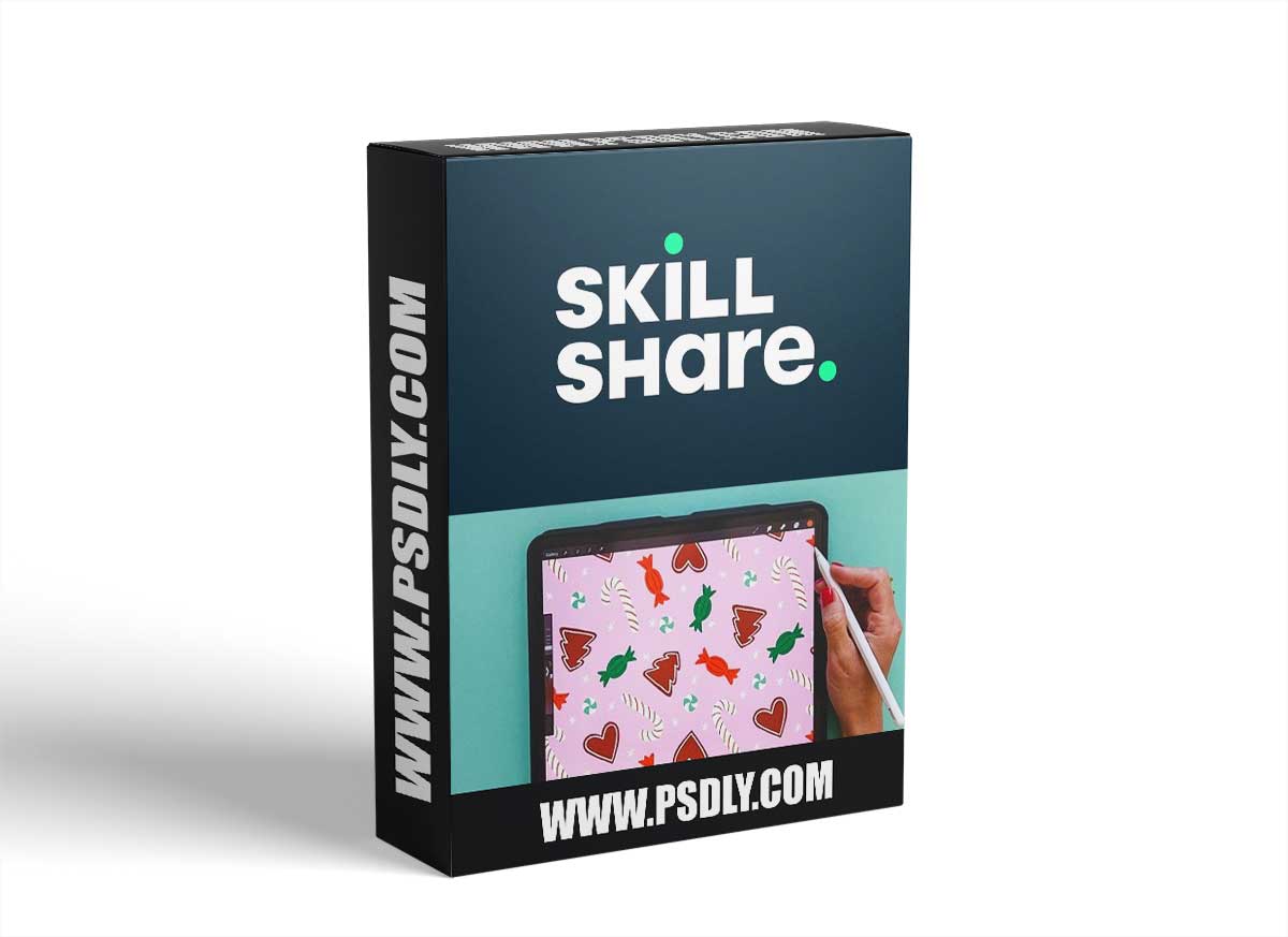 Create a Christmas Mini Pattern Collection in Procreate + Sell on Print on Demand