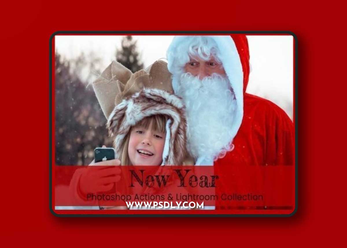 CreativeMarket - 10 New Year Lightroom Presets & LUTs 10861066