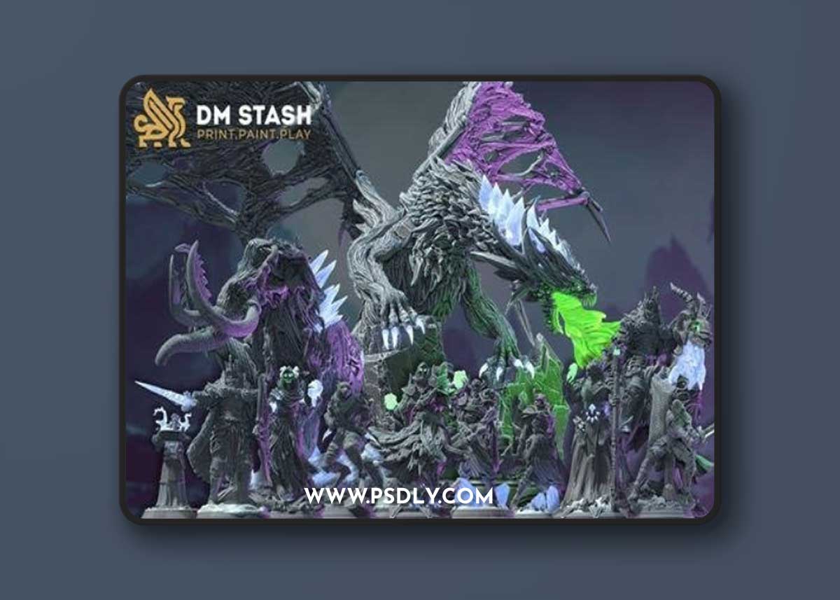 DM Stash - The Thawing Dead and The Falling Moon Pt 2 October 2022 – 3D Print