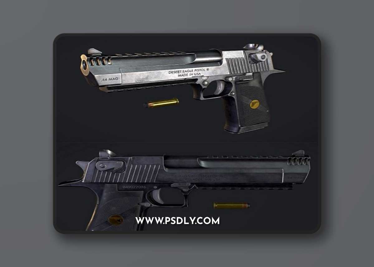 Desert Eagle 3D Model