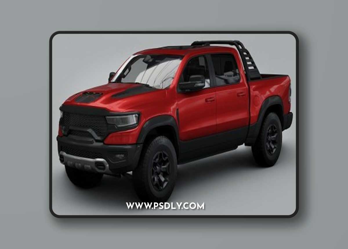 Dodge Ram 1500 TRX 2022 3D Model