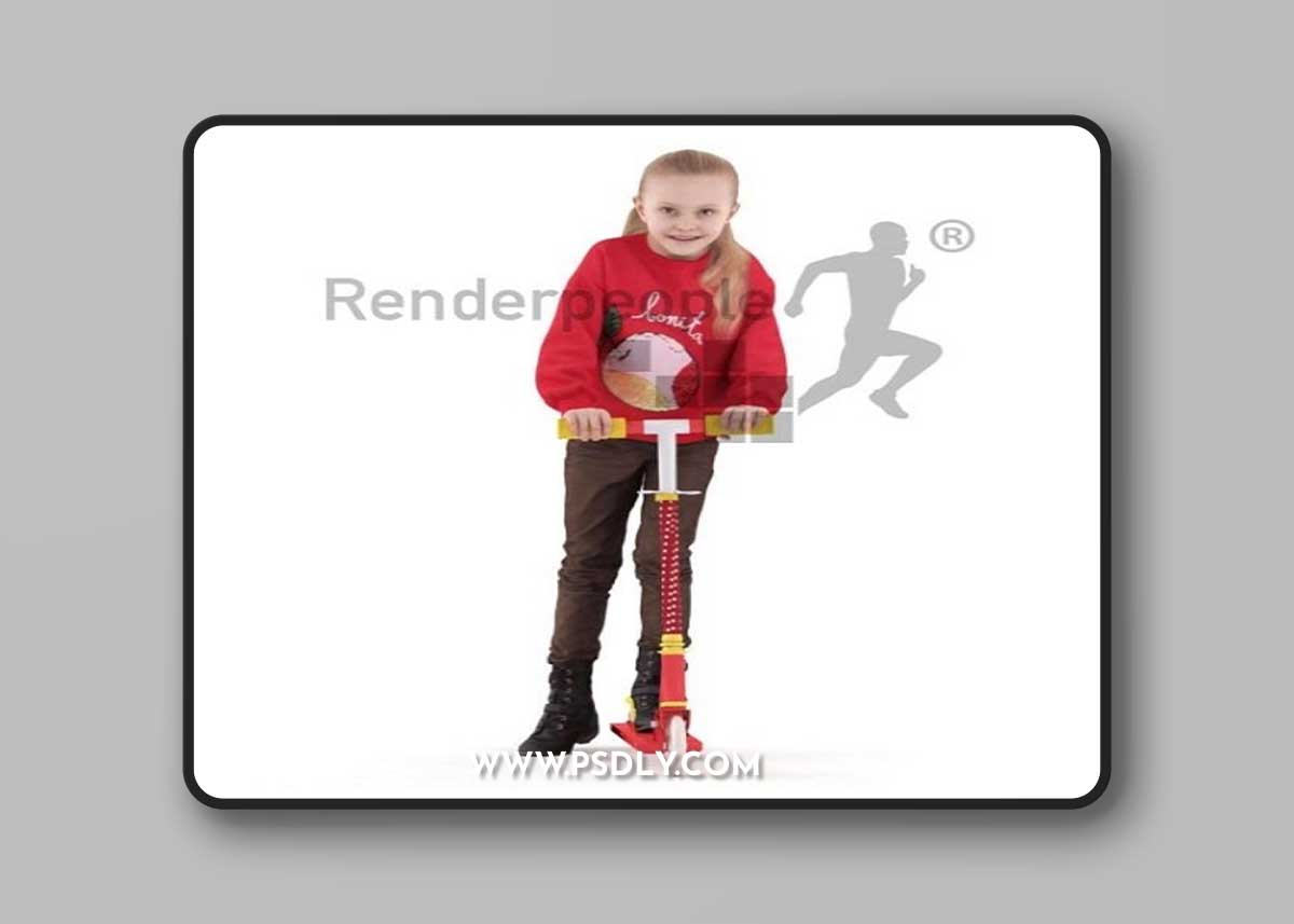 Elena Posed 003 3D Model