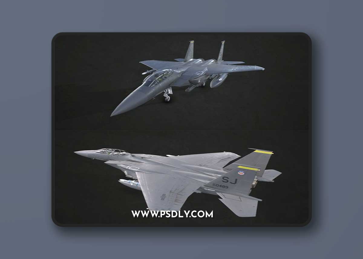 F-15 E Eagle // McDonnell Douglas (Boeing) 3D Model