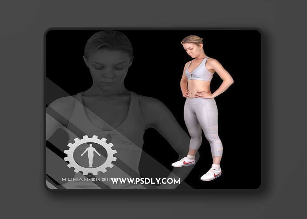 Female Scan - Olga 98 3D model