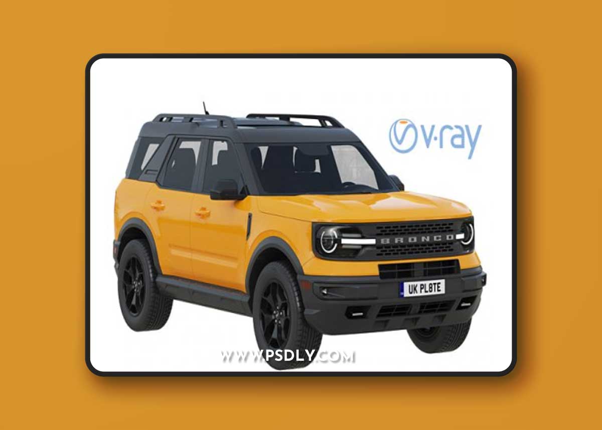 Ford Bronco sport 3D Model