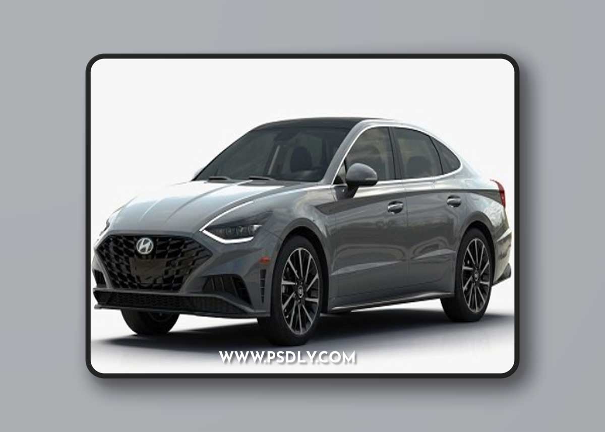 Hyundai Sonata 2020 3D model