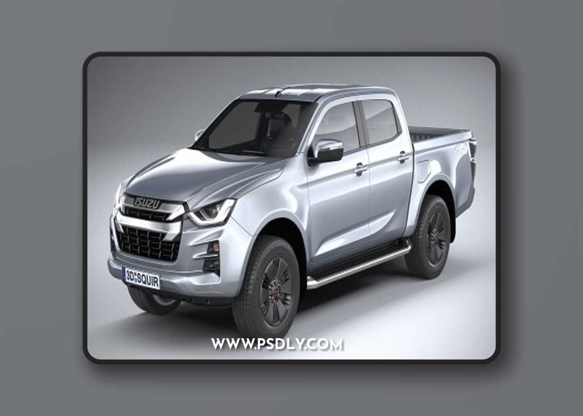 Isuzu D-max 2020 3D Model