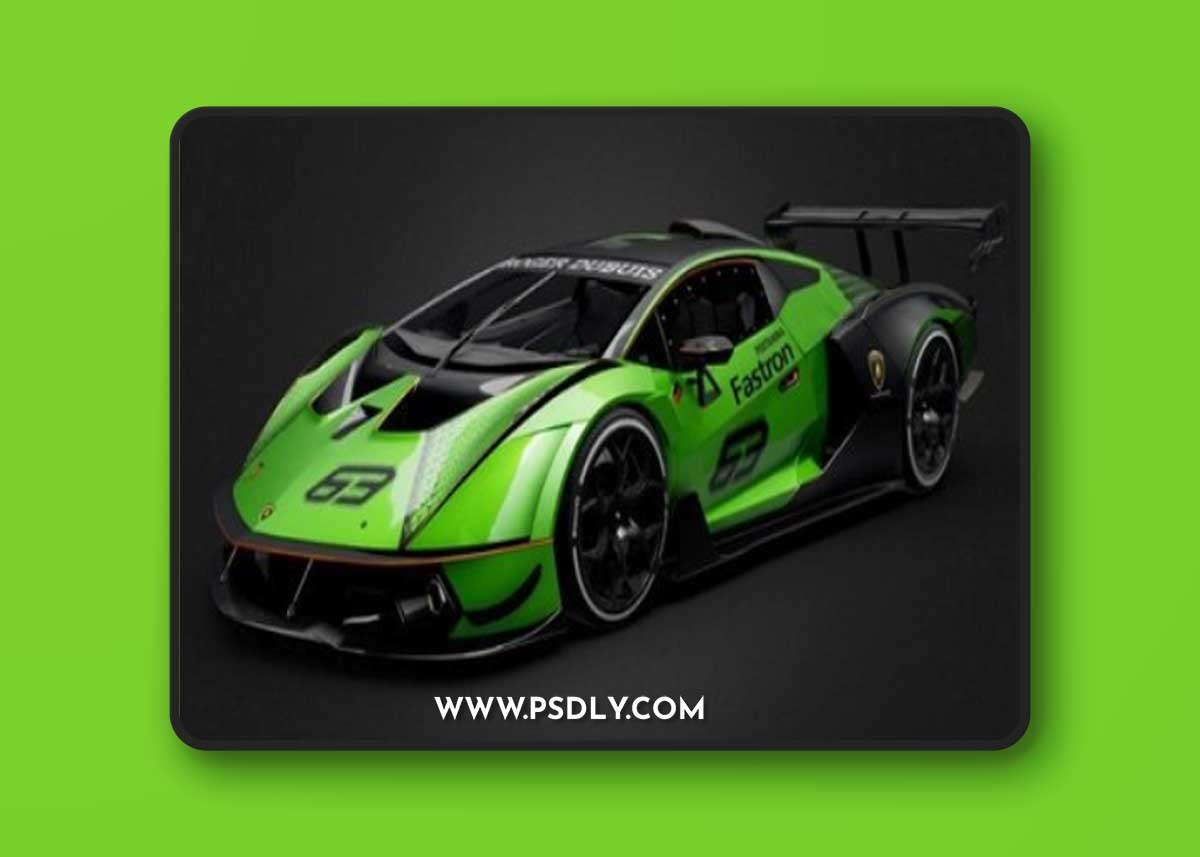 Lamborghini Essenza SCV12 3D Model