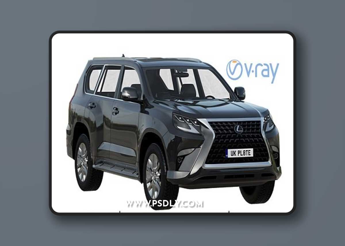 Lexus GX460 20213D Model