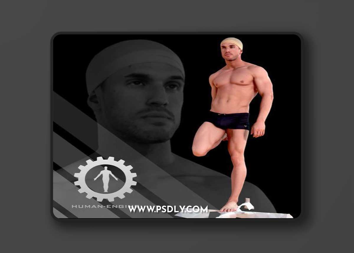 Male Scan - Mick 006 3D model
