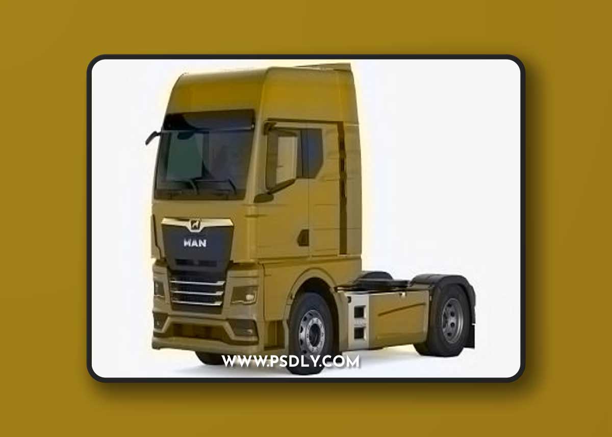 Man TGX 2021 3D model