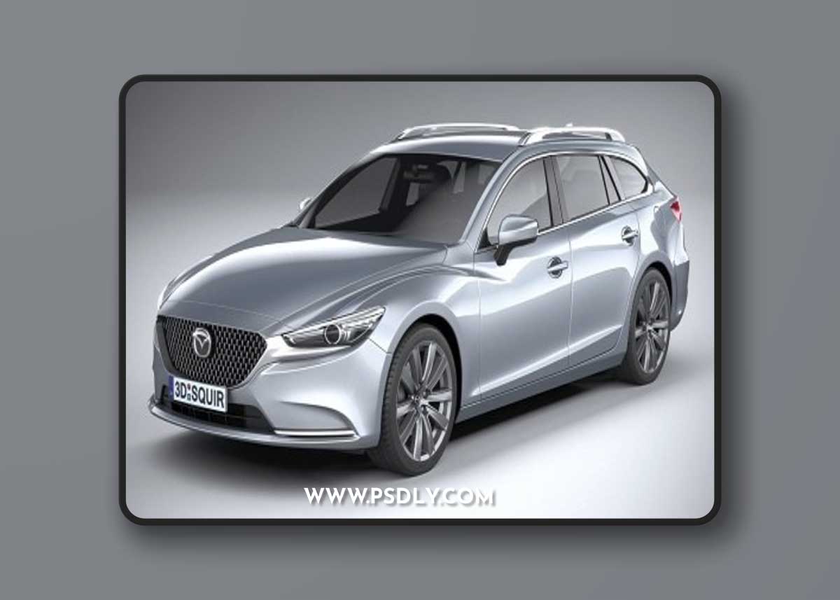 Mazda 6 Wagon 2020 3D MODEL