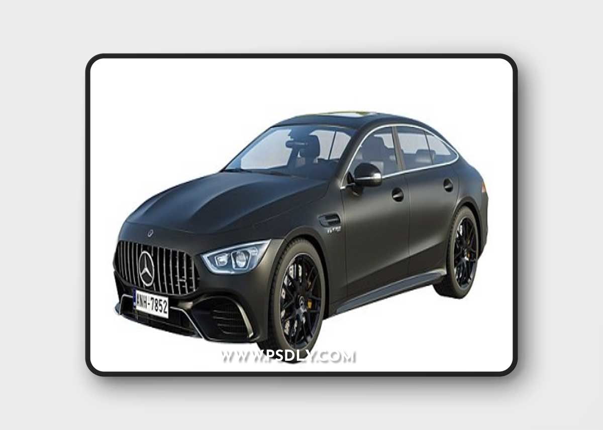 Mercedes-Benz AMG GT 63 4-door Coupe 3D Model