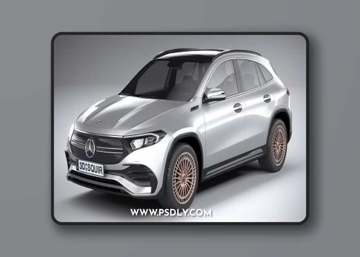 Mercedes Benz EQA 2022 3D Model