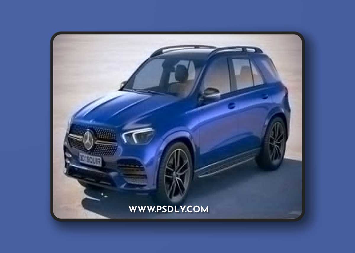 Mercedes Benz GLE AMG 2020 3D Model