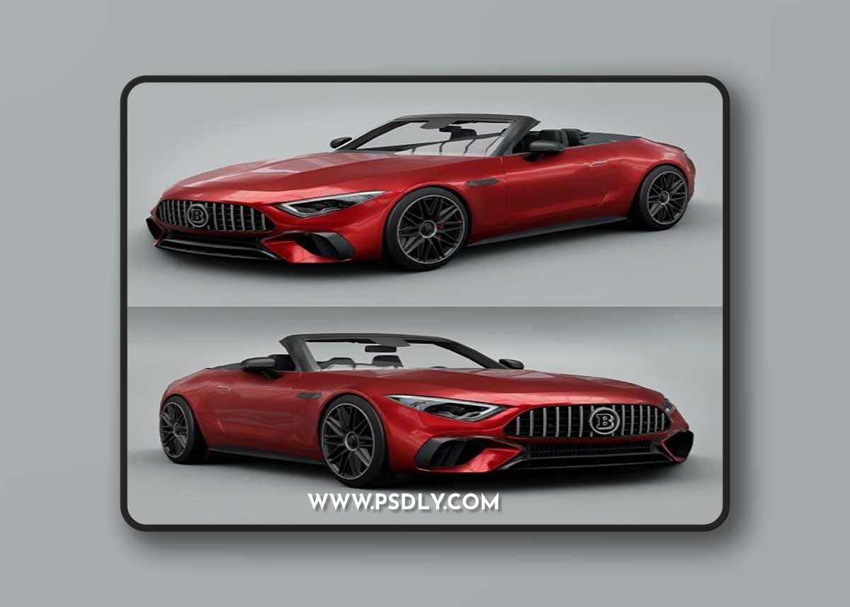 Mercedes-Benz SL 63 AMG 2022 3D model