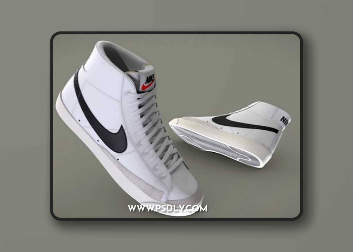 Nike Blazer Mid 77 3D Model