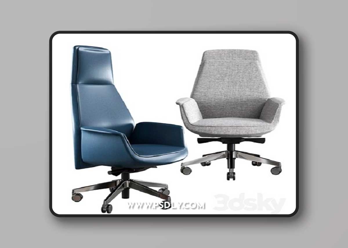 Office chair Poltrona Frau Downtown