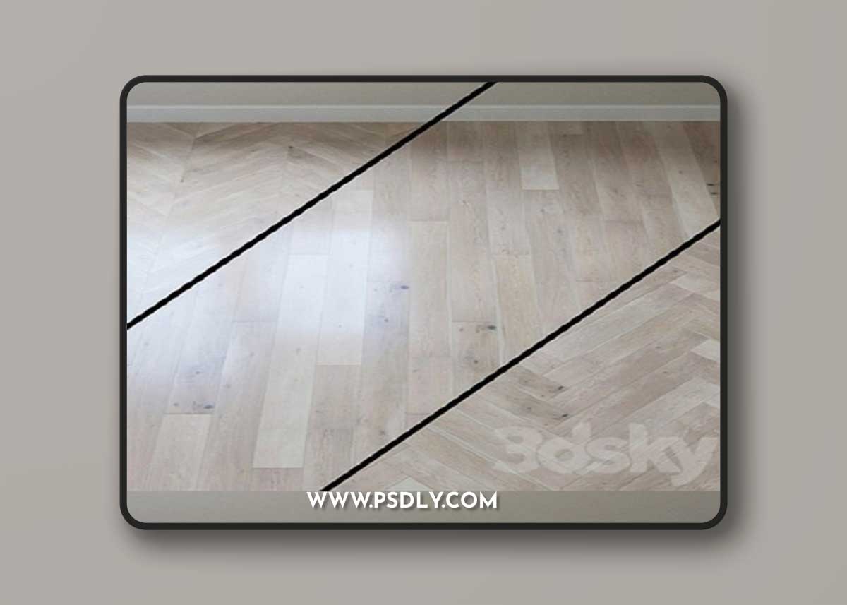Parquet board Barlinek Senses Oak Touch 3D Model