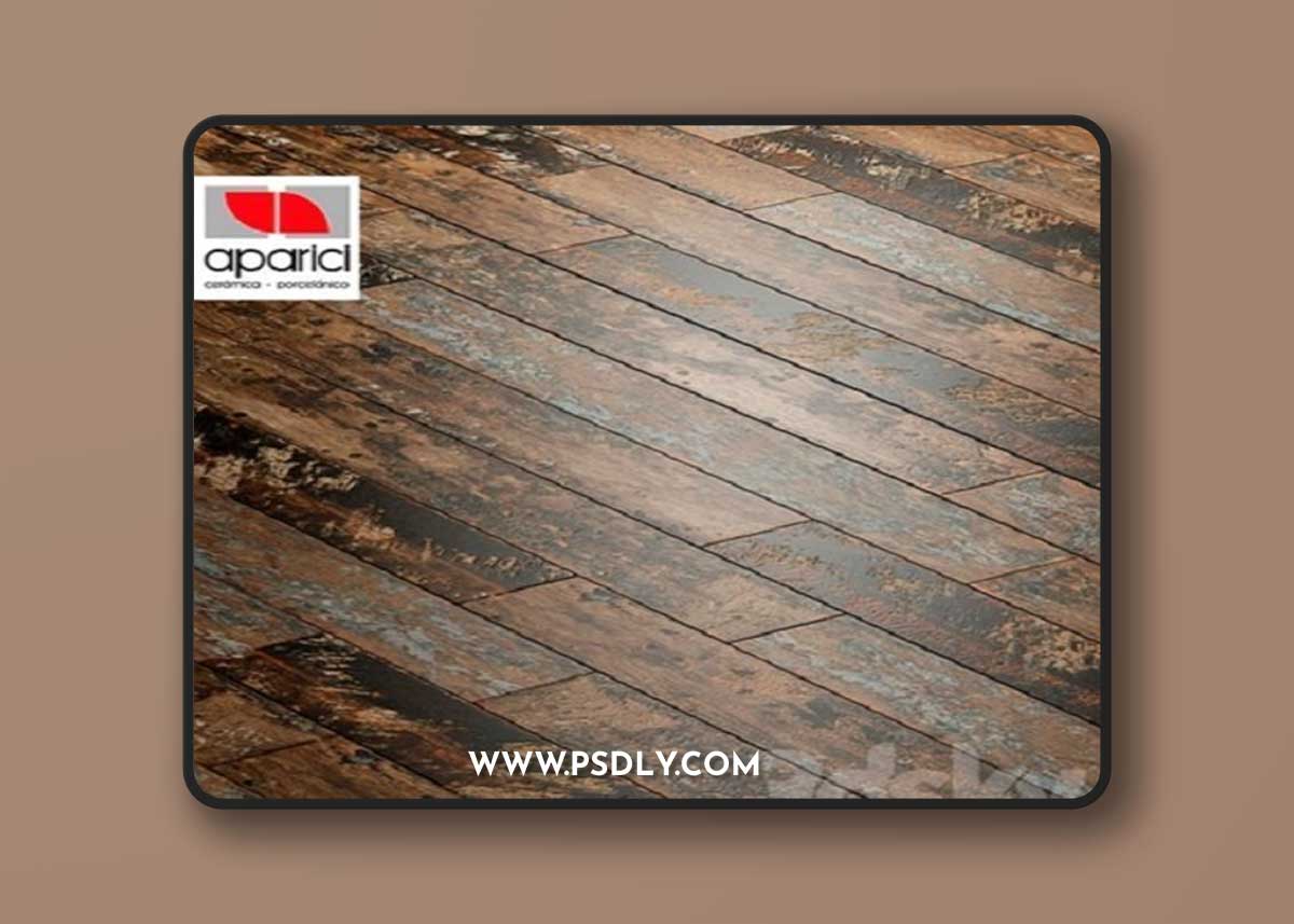 Porcelain stoneware Aparici collection SONAR DARK NATURAL