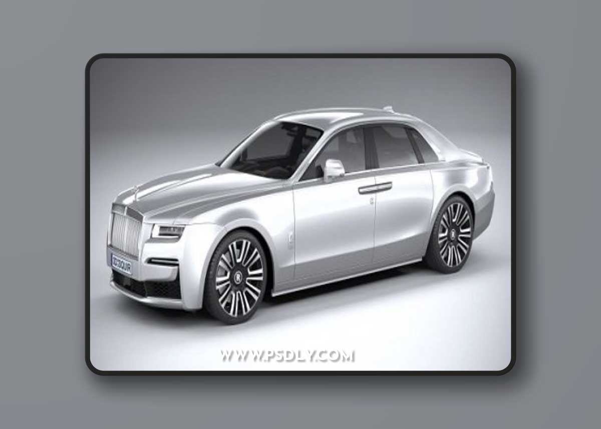 Rolls Royce Ghost 2021 3D Model