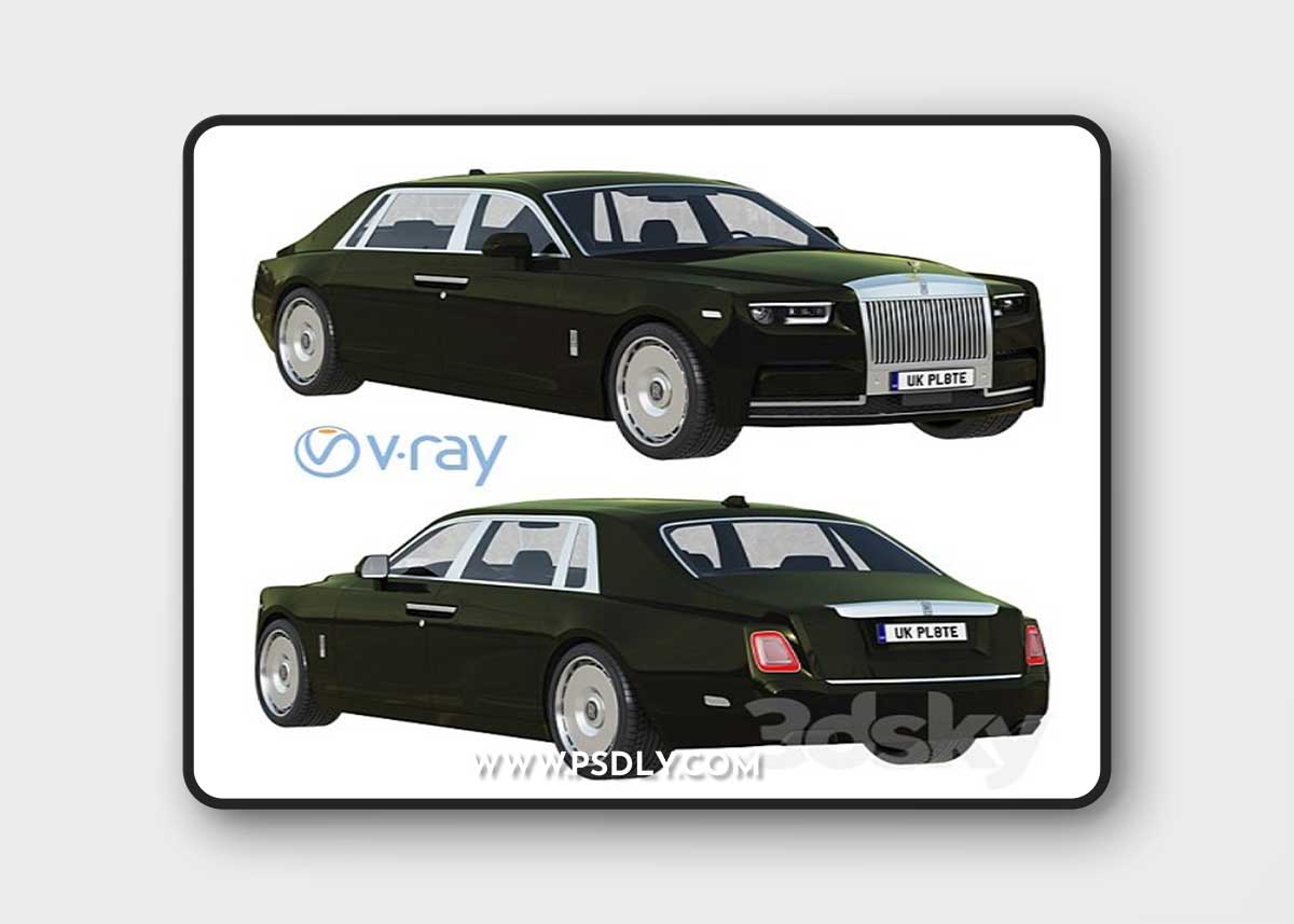 Rolls-Royce Phantom Extended Series II 2022 3D Model
