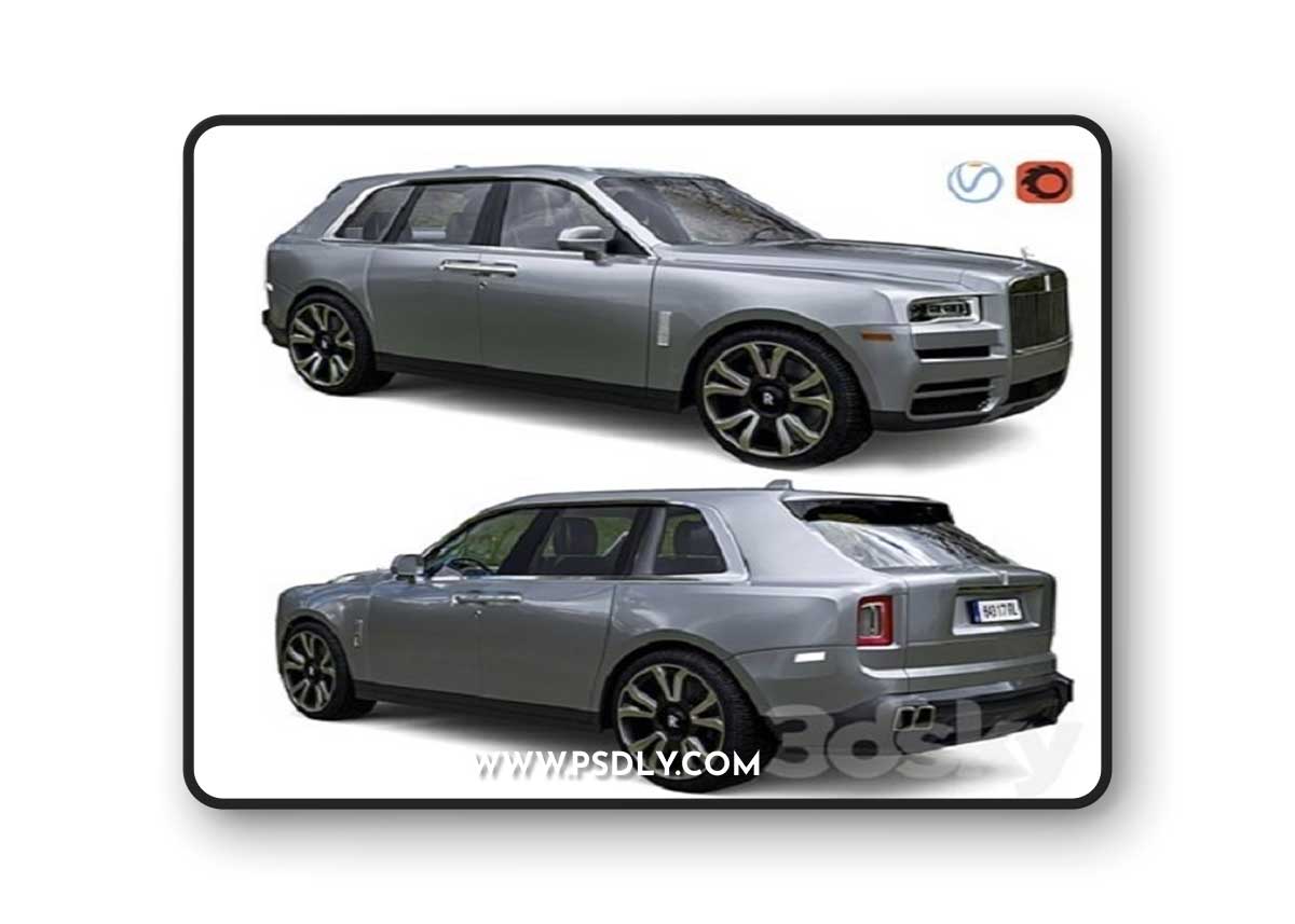 Rolls royce cullinan 3D Model