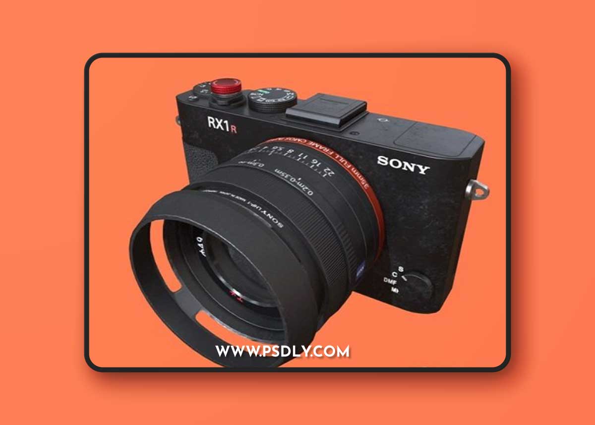 SONY RX1R 3D Model