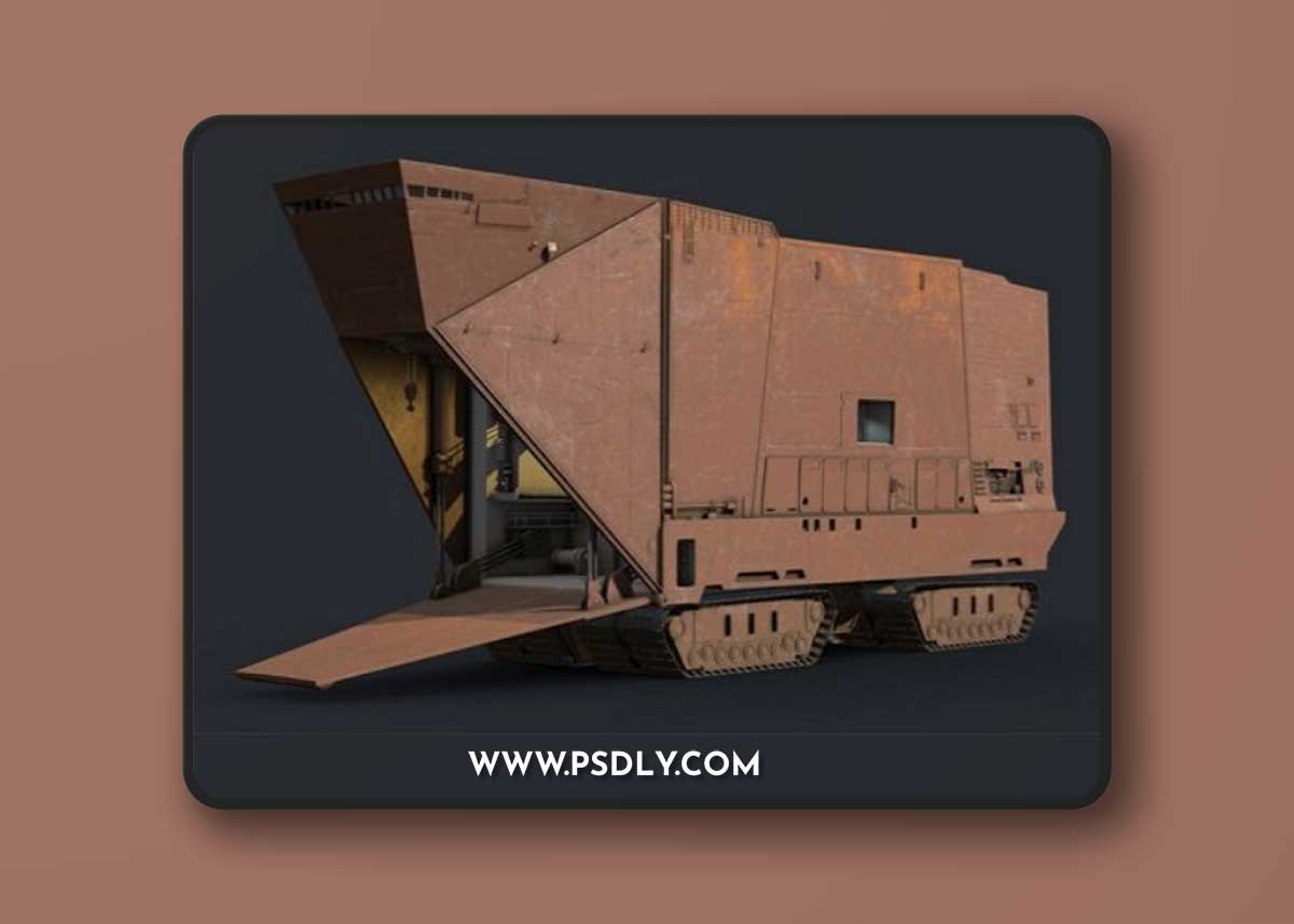 Sandcrawler 3D Model