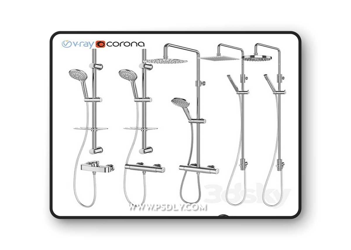 Shower Systems Gustavsberg Set 110 (5 variants)