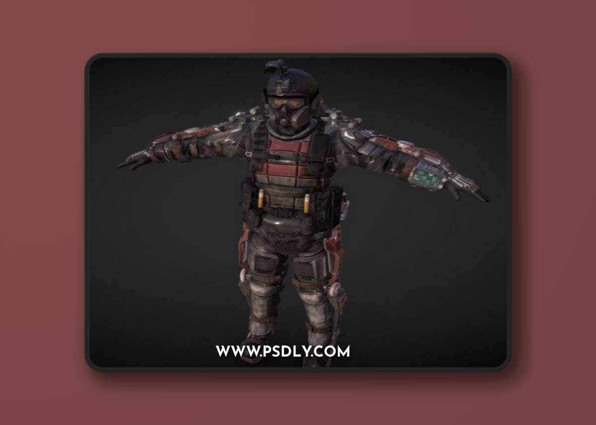 Stalker Dolg4a 3D Model
