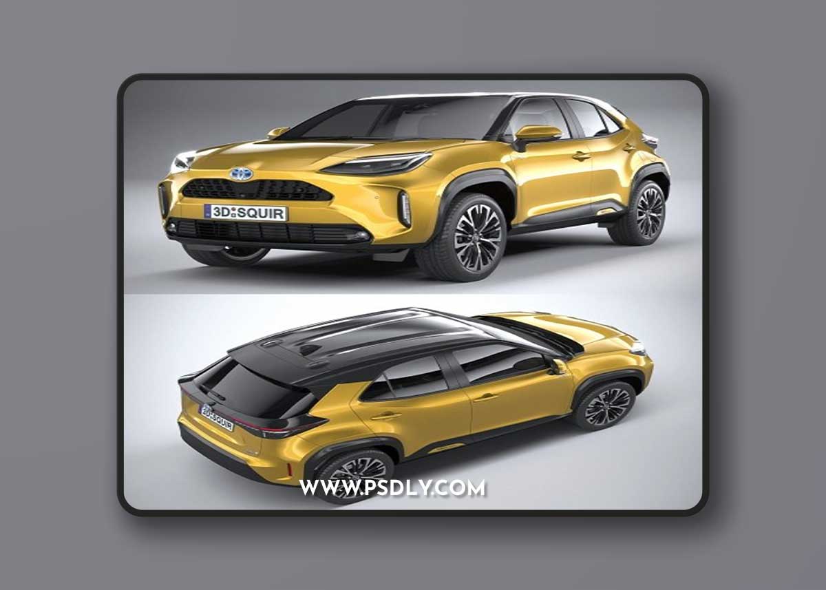 Toyota Yaris Cross 20213D Model