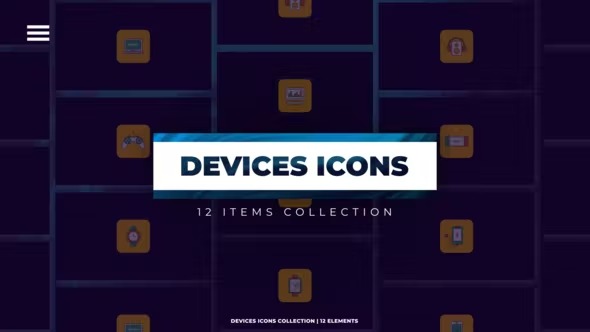 Videohive Devices Icons 41627523