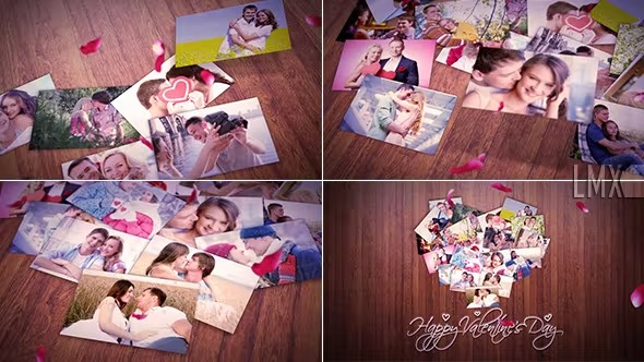 Videohive Heart Photos Collage 6674019