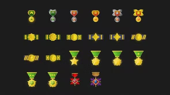 Videohive Medals Package 1 40576429