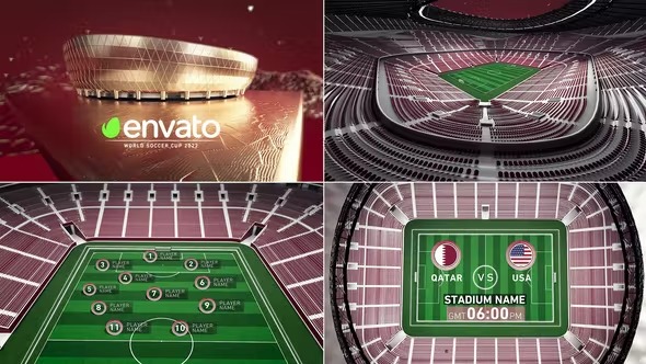 Videohive World Soccer Qatar 2022 Lusail Stadium 40691674