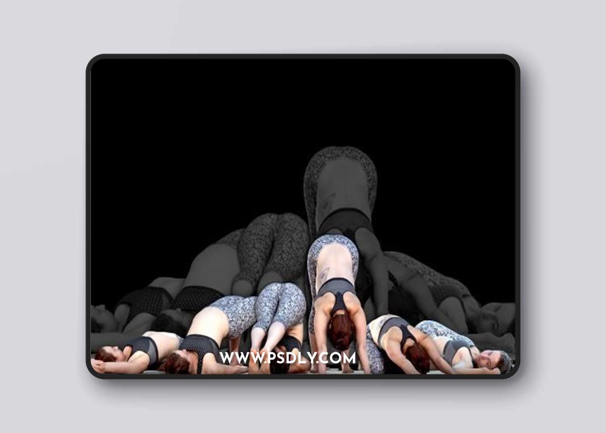 Yoga 006 Bundle 3D model