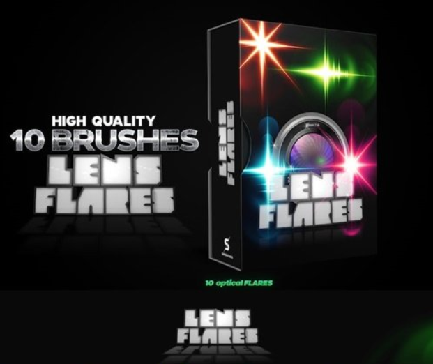 Optical Flares Photoshop Brushes 2577F3S 3 image 137