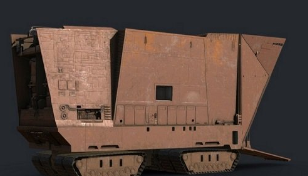 Sandcrawler 3D Model 2 image 355