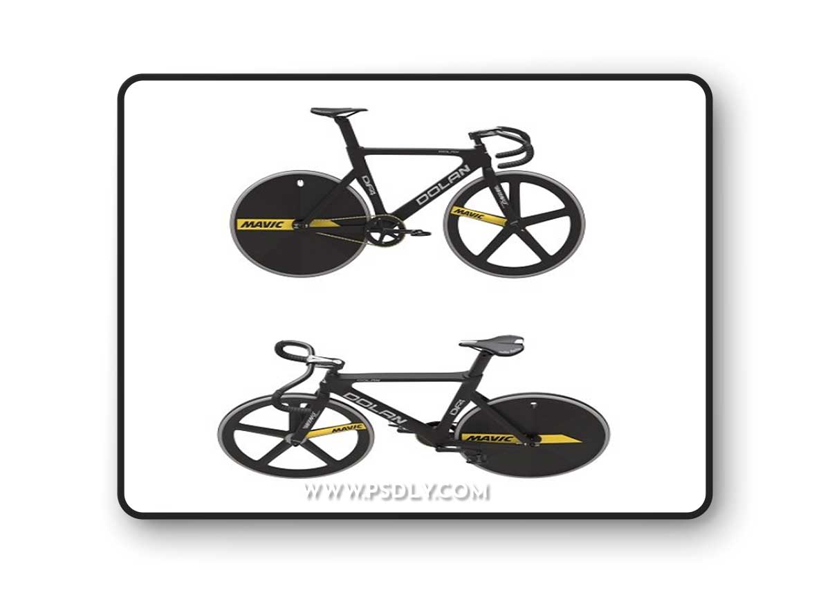 Dolan DF4 Carbon Track Bike 3D model