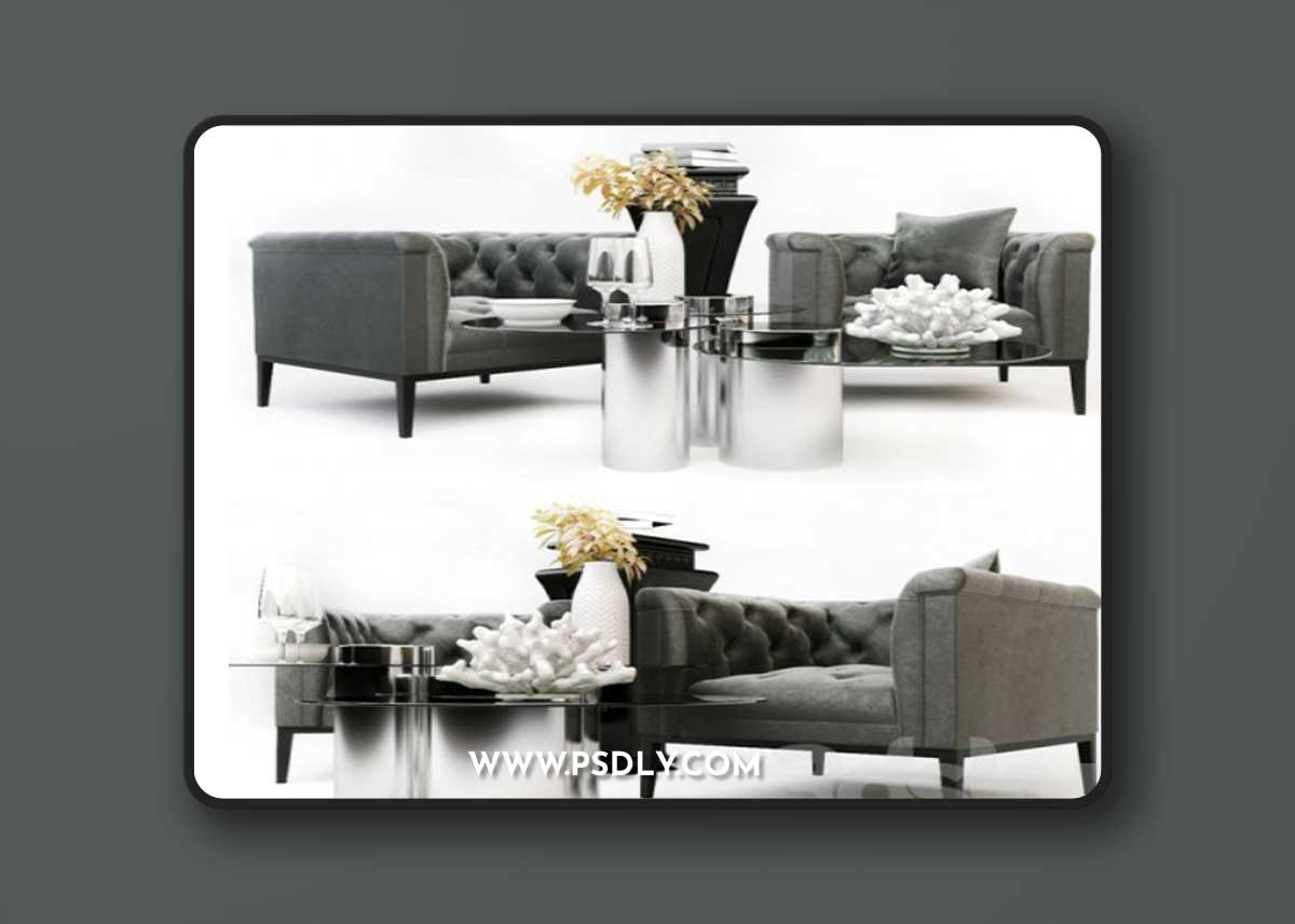 Eichholtz Cesare & Table Set