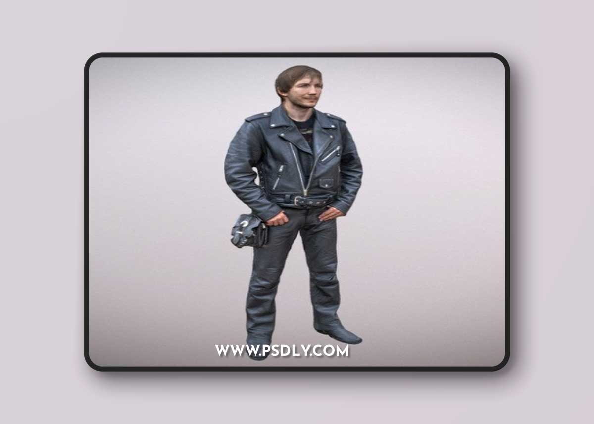 3d scanned man 3D Model