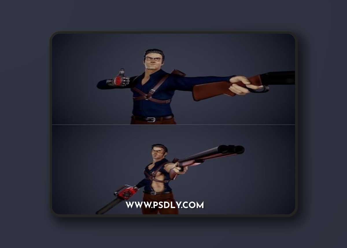 Ash Williams – 3D Print