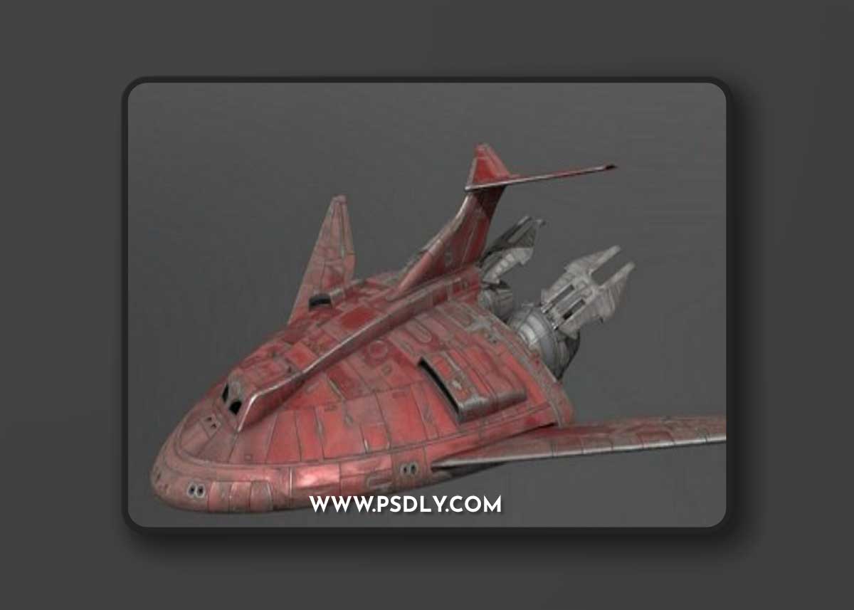 Atmosphere huttle002 3D Model