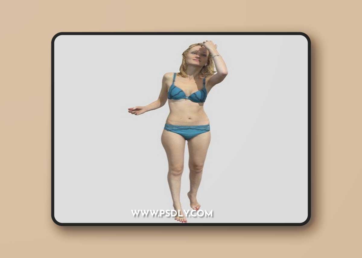 Autumn Casualwoman 02 3D Model