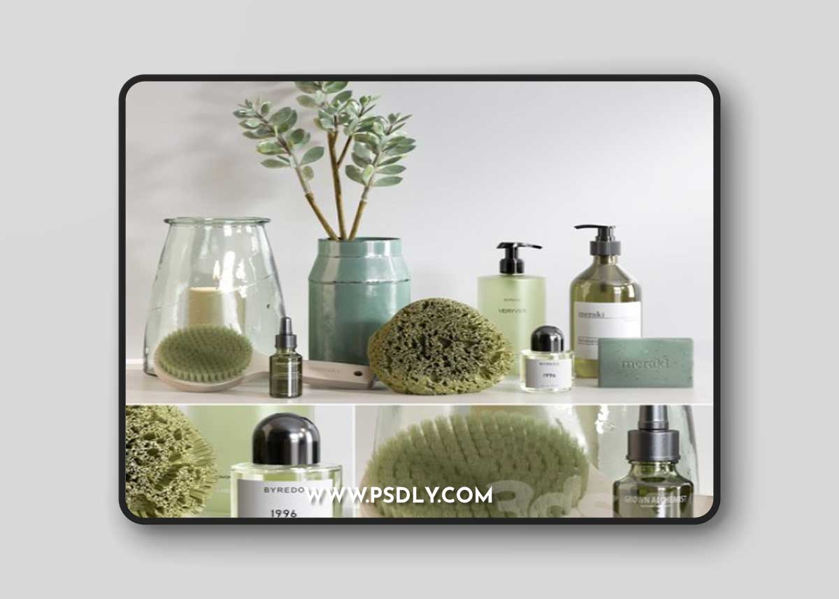Bathroom Accessories 9 3D Model