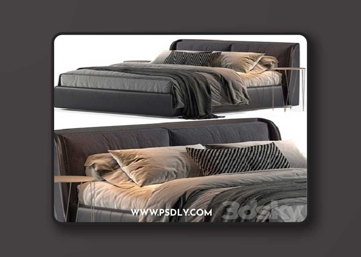 Bed Kevin Felis 1 3D Model
