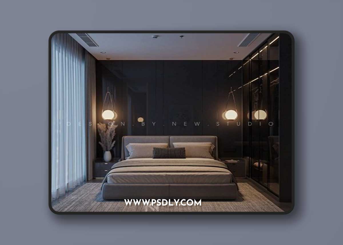 Bedroom Interior Scene By Hai