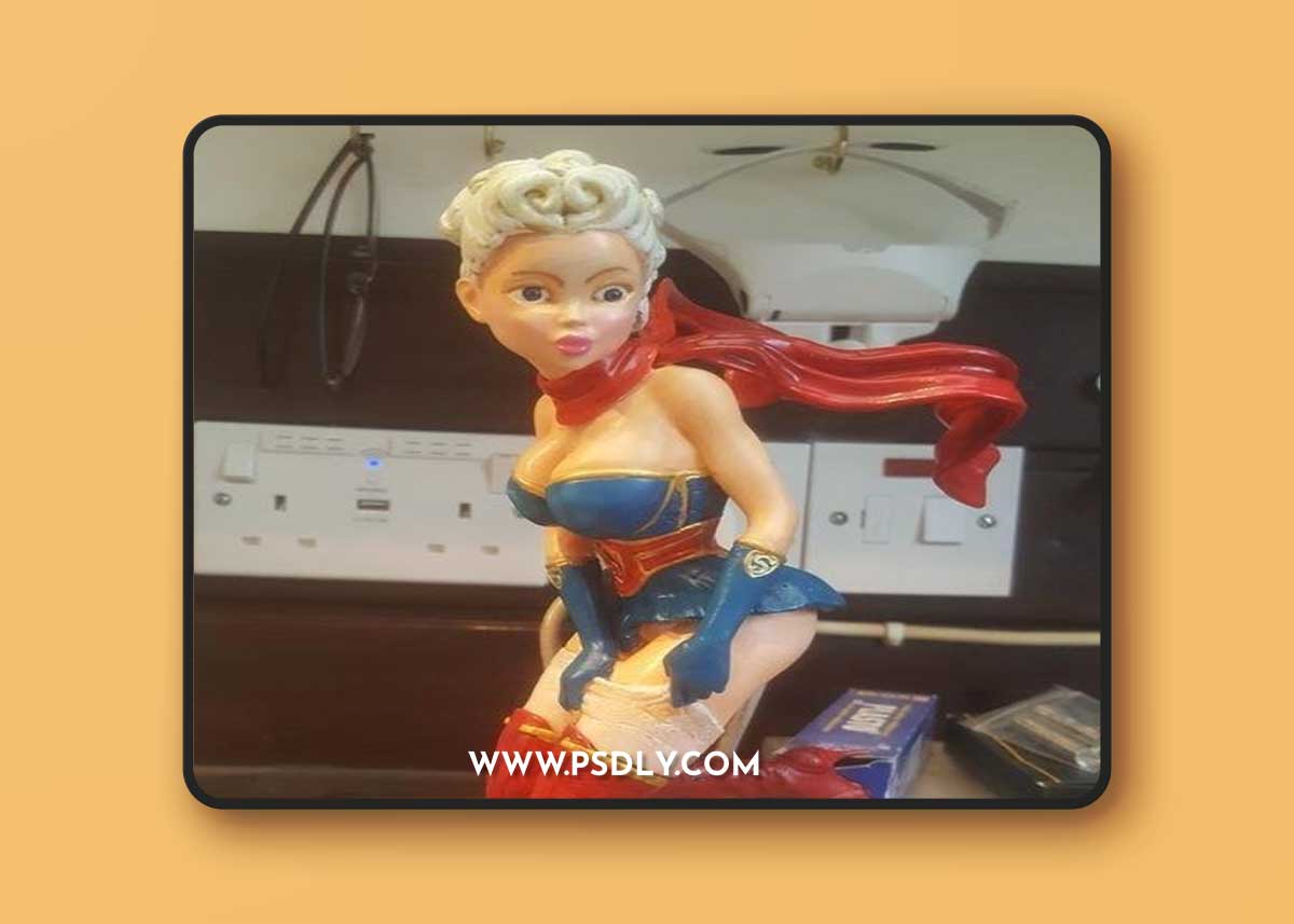 Bombshell Pinups 01-05 – 3D Print